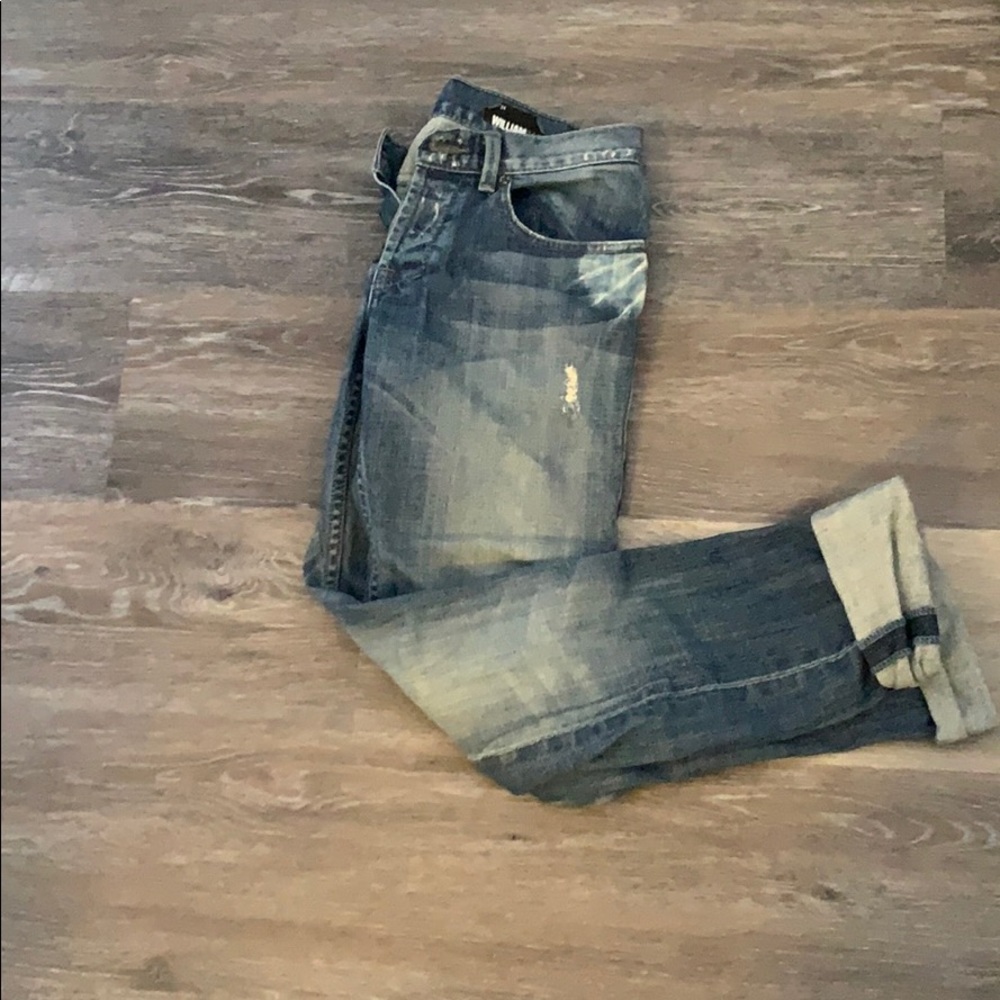 • William Rast Ripped Boyfriend Jeans  • - Picture 2 of 2